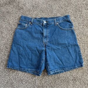 Levi’s Classic Blue Denim Men’s Shorts Size 12 MIS